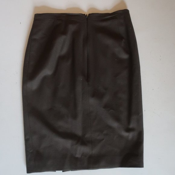 Womens Cynthia Rose Brown Pencil Skirt 4 * - Picture 10 of 14